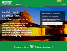 Tablet Screenshot of portal.landskrona.net