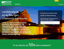 Tablet Screenshot of landskrona.net