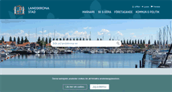 Desktop Screenshot of landskrona.se